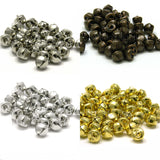 Round 10mm 3/8 inch Iron Craft Jingle Bells With Loop to Use as Dangle Charms~Sold Individually