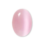 Grade A Glass Cat's Eye 14mm x 10mm Domed Oval Flat Back Cabochon Embellishment Pieces for Jewelry, Mosaics, Wire Wrapping and other Crafts~Sold Individually