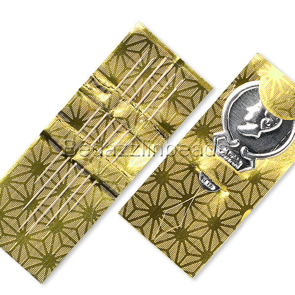 Assortment of Extra Fine Thin 0.4mm Beading Needles for Seed & Small Hole Beads~Sold in Packages of 6 Assorted Needles