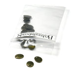 Blank Little 10mm Oval Drop Tag Charms Plated Over Pewter Base Metal with Hole~Sold Individually