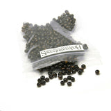 Dark Brown Coated Boxwood Wooden Wood Round Rondelle Craft Beads in Small-Big Sizes~Sold Individually