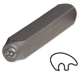 Steel Design Stamp Punch Tool to Embellish Metal, Plastic, Jewelry Blanks, Clay+