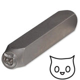 Steel Design Stamp Punch Tool to Embellish Metal, Plastic, Jewelry Blanks, Clay+