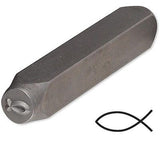 Steel Design Stamp Punch Tool to Embellish Metal, Plastic, Jewelry Blanks, Clay+