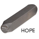 Steel Design Stamp Punch Tool to Embellish Metal, Plastic, Jewelry Blanks, Clay+