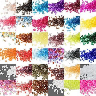 Little Miyuki Delica Transparent 11/0 Round Glass Seed Beads~Sold in 5 Gram Increments