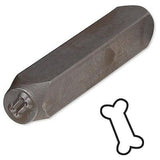 Steel Design Stamp Punch Tool to Embellish Metal, Plastic, Jewelry Blanks, Clay+