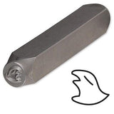 Steel Design Stamp Punch Tool to Embellish Metal, Plastic, Jewelry Blanks, Clay+