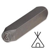 Steel Design Stamp Punch Tool to Embellish Metal, Plastic, Jewelry Blanks, Clay+