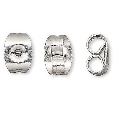 304 Grade Stainless Surgical Steel Butterfly Earring Backings for Post Stud Backs~Sold Individually