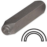 Steel Design Stamp Punch Tool to Embellish Metal, Plastic, Jewelry Blanks, Clay+