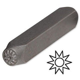 Steel Design Stamp Punch Tool to Embellish Metal, Plastic, Jewelry Blanks, Clay+