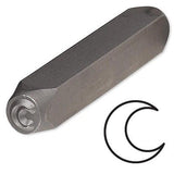 Steel Design Stamp Punch Tool to Embellish Metal, Plastic, Jewelry Blanks, Clay+