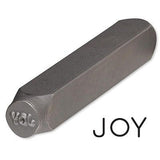 Steel Design Stamp Punch Tool to Embellish Metal, Plastic, Jewelry Blanks, Clay+