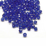 4mm Glass Double Cone Faceted Bicone Beads~Sold Individually