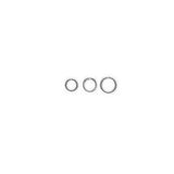 Round 22 Gauge 0.64mm Open Jump Ring Findings Plated Brass Metal Jumprings~Sold Individually