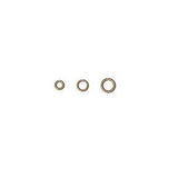 Round 22 Gauge 0.64mm Open Jump Ring Findings Plated Brass Metal Jumprings~Sold Individually