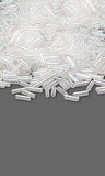 Economical 1/4 inch Long 6mm Glass Bugle Tube Seed Beads~Sold in 5 Gram Increments
