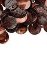 Iridescent Mussel Sea Shell Flat Round Coin Drop Charm Thin Disc Beads w/Hole~Sold Individually