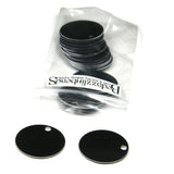 Blank 1 inch (25mm) Flat Round Blank Anodized Aluminum Coin Charms for Stamping or Engraving~Sold Individually