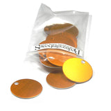 Blank 1 inch (25mm) Flat Round Blank Anodized Aluminum Coin Charms for Stamping or Engraving~Sold Individually