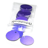 Blank 1 inch (25mm) Flat Round Blank Anodized Aluminum Coin Charms for Stamping or Engraving~Sold Individually
