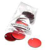 Blank 1 inch (25mm) Flat Round Blank Anodized Aluminum Coin Charms for Stamping or Engraving~Sold Individually