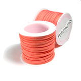 15 Foot Spool Faux Flat Suede Lace Cord 3mm Wide 20 Pound Test Imitation Leather~Sold Individually
