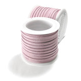 15 Foot Spool Faux Flat Suede Lace Cord 3mm Wide 20 Pound Test Imitation Leather~Sold Individually