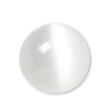 Grade A 12mm (1/2 inch) x 3mm Glass Cat's Eye Round Domed Flat Back Cabochon Embellishments with Defined Eyes~Sold Individually