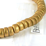 Wooden 8mm Round x 4mm Thick Rondelle Spacer Natural Wood Beads~Sold by the Strand