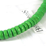 Wooden 8mm Round x 4mm Thick Rondelle Spacer Natural Wood Beads~Sold by the Strand