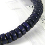 Wooden 8mm Round x 4mm Thick Rondelle Spacer Natural Wood Beads~Sold by the Strand