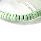 Wooden 8mm Round x 4mm Thick Rondelle Spacer Natural Wood Beads~Sold by the Strand